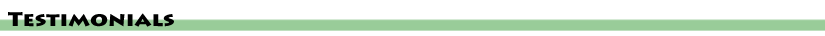 Testimonials
